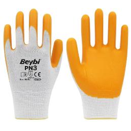 Beybi pn3 sarı naylon eldiven -PBE0007