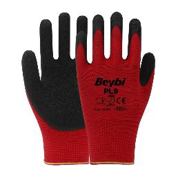 BEYBİ PL9 NİTRİL ELDİVEN KIRMIZI-SİYAH NO:10 -PBE0006