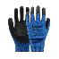 BEYBİ PN5 ZEBRA ELDİVEN MAVİ-SİYAH NO: 10